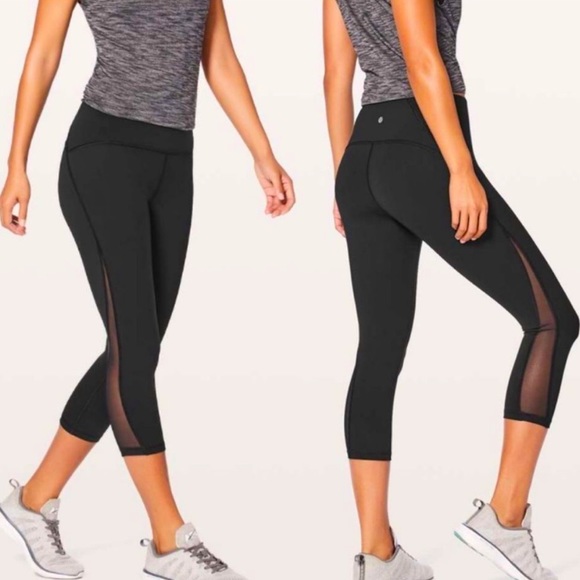 lululemon athletica Pants - Lululemon size 4 Capri leggings black
